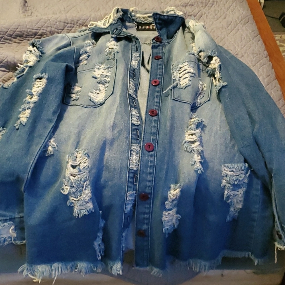 Oversized Denim Jacket.